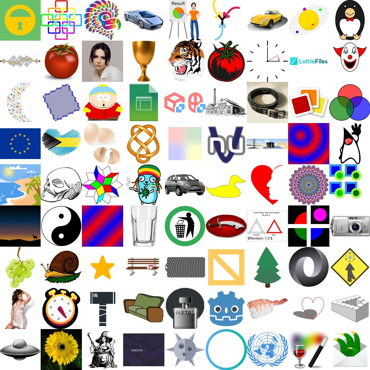 SVG rendering capabilities as highlighted by ThorVG
